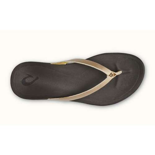 Women's OluKai Ho'opio Leather Flip Flop Sandals