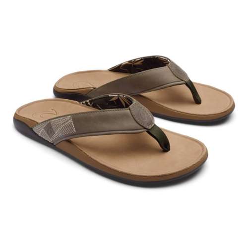 Men's OluKai Tuahine Flip Flop Agravic sandals