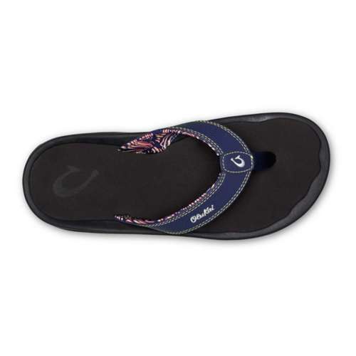 OLUKAI Women's Ohana Sandal, Bubbly/Black – The Shoe Guy in AZ