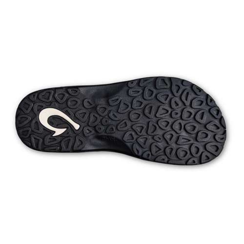  OLUKAI Ohana Men's Beach Sandals, Quick-Dry Flip-Flop Slides,  Water Resistant & Lightweight, Compression Molded Footbed & Ultra-Soft  Comfort Fit, Bamboo/Black, 7