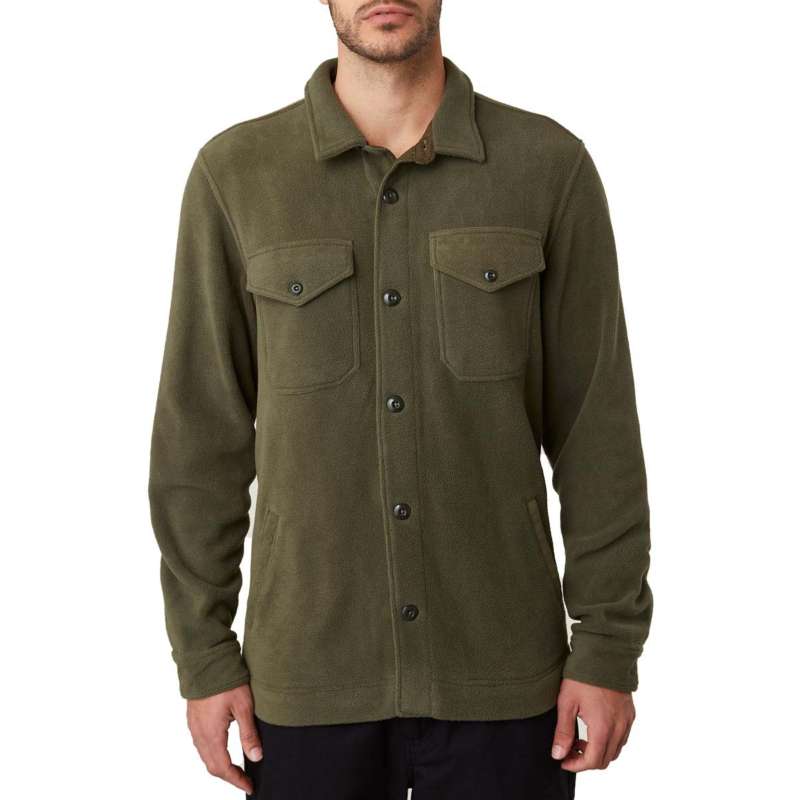 Men S O Neill Jammin Fleece Button Down Long Sleeve Shirt Scheels Com
