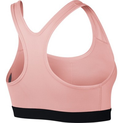 peach nike sports bra