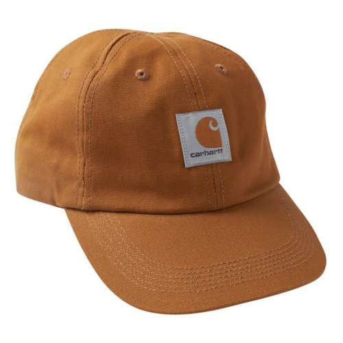 Kids' Carhartt white Flexfit cap hat