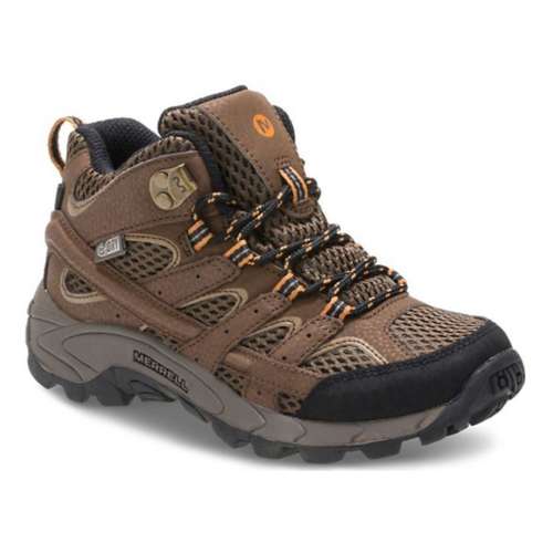 Boys' Merrell Moab 2 Mid Waterproof Hiking Shoes
