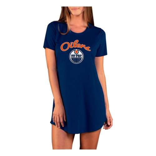 Concepts Sport Women's Edmonton Oilers Marathon Nightshirt