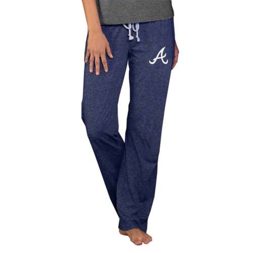 College Concepts Men's Atlanta Braves Navy All Over Print Pants