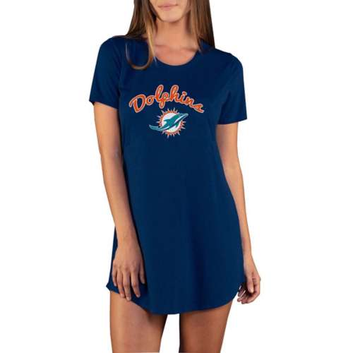 Concepts Sport Women's Miami Dolphins Marathon Nightshirt