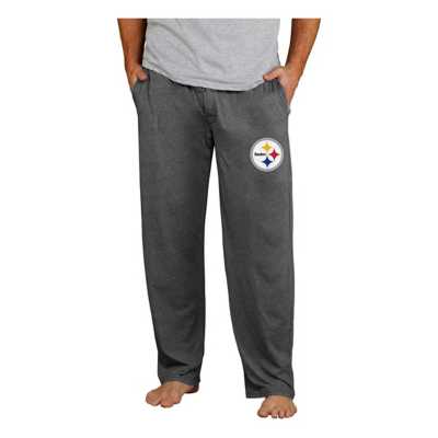 Men's Concepts Sport White/Charcoal Pittsburgh Steelers Big & Tall T-Shirt and Shorts Set