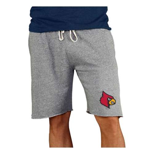 Louisville Cardinals Concepts Sport Mainstream Shorts Small Gray