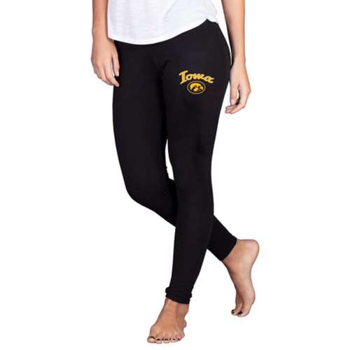 Concepts Sport Women's Iowa Hawkeyes Fraction Tights