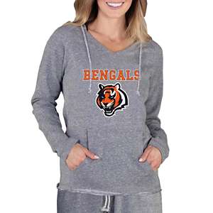 Women's Concepts Sport White Cincinnati Bengals Fluffy Pullover