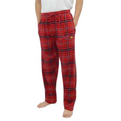 Chicago Bulls Concepts Sport Ultimate Plaid Flannel Pajama Pants - Red/Black