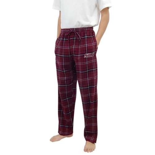 Concepts Sport Southern Illinois Salukis Flannel loopback pants