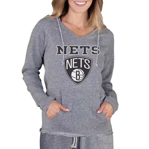 Concepts Sport Women's Brooklyn Nets Mainstream patchwork hoodie