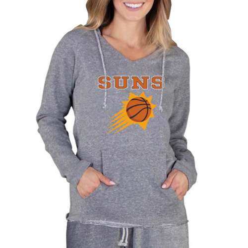 Women's Concepts Sport Gray Cincinnati Bengals Mainstream Hooded Long  Sleeve V-Neck Top