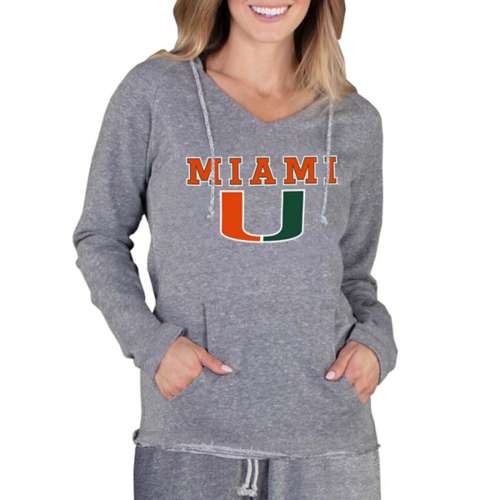 Concepts Sport Women's Miami Hurricanes Mainstream Hoodie