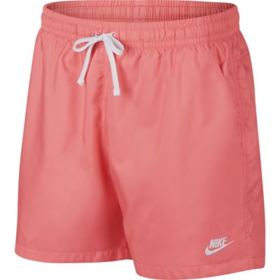 nike pink woven shorts