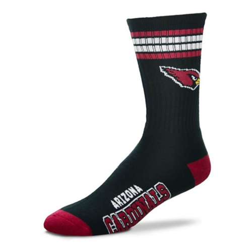 For Bare Feet 4 Stripe Arizona Cardinals Socks