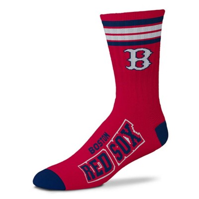 For Bare Feet Boston Red Sox 4 Stripe Deuce Socks
