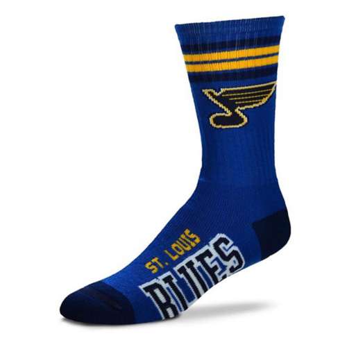 For Bare Feet St. Louis Blues 4 Stripe Deuce Socks