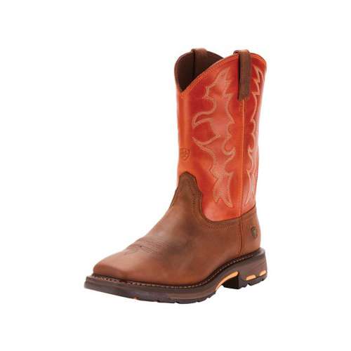 Men's Ariat WorkHog Wide Square Toe Western Boots