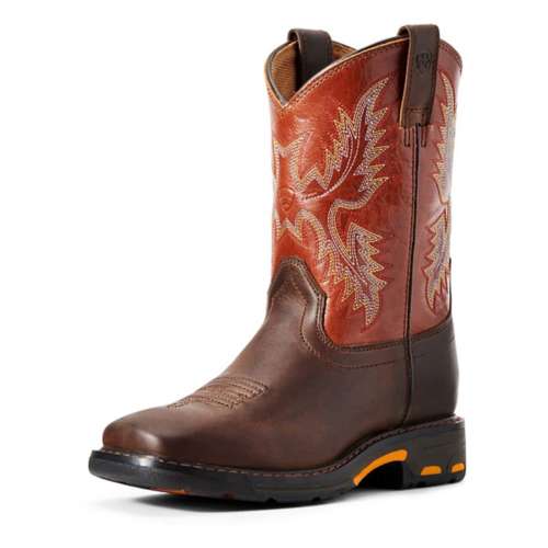 Toddler Ariat WorkHog Wide Square Toe Western Boots