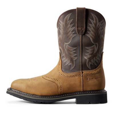 ariat sierra wide square toe steel toe