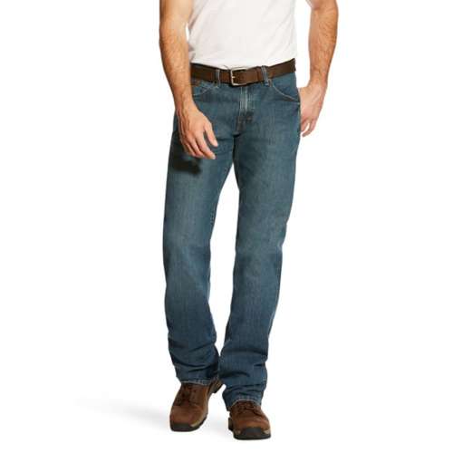 Men's Ariat Rebar Fashion M12 Relaxed Fit Bootcut Jeans