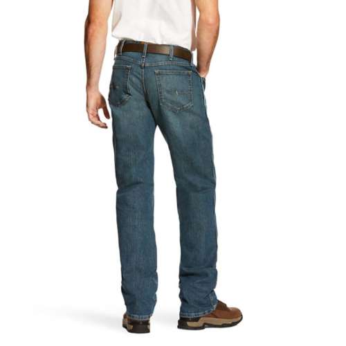 Men's Ariat Rebar Fashion M12 Relaxed Fit Bootcut Jeans