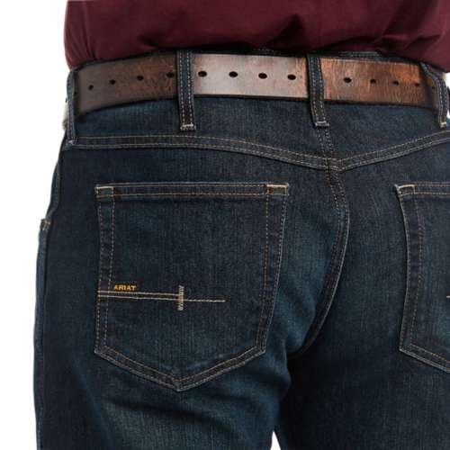 Men's Ariat Rebar Fashion M14 Slim Fit Straight Jeans