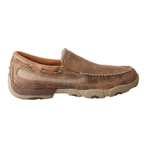 Men's Twisted X Driving Moc Boat Shoes