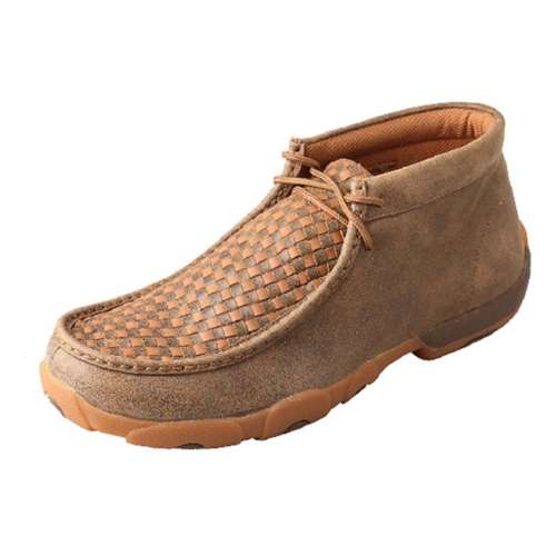 Men s Twisted X Woven Top Driving Moc Shoes Chukka Boots SCHEELS