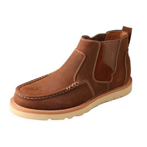 Men's Twisted X 4"Chelsea Wedge Sole Moc Toe Boots