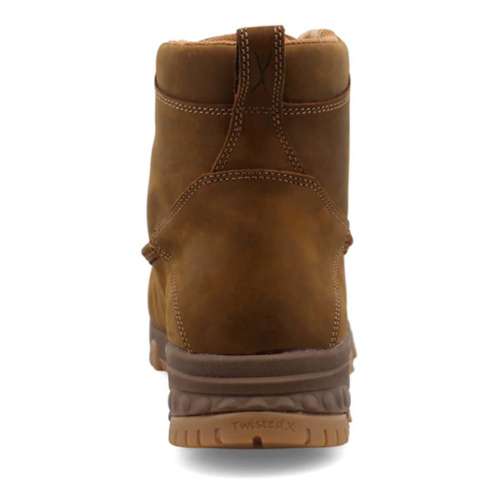 Men's Twisted X 6" Moc Toe Work Boots