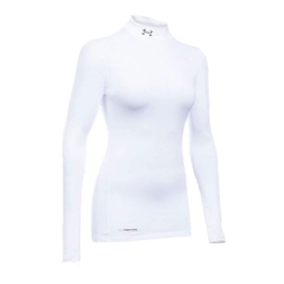 under armour women's fitted coldgear mockneck shirt
