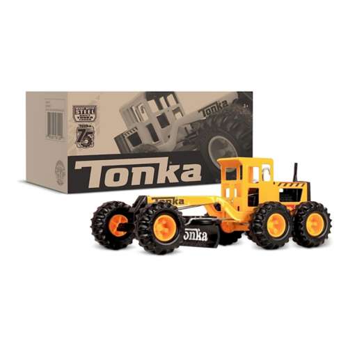 Tonka metal cheap road grader