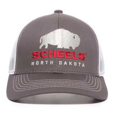 SCHEELS North Dakota Bison State Snapback Hat