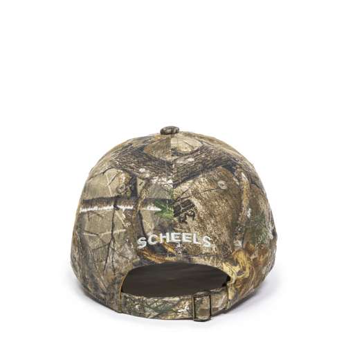Adult Scheels Outfitters Logo Camo Adjustable Hat