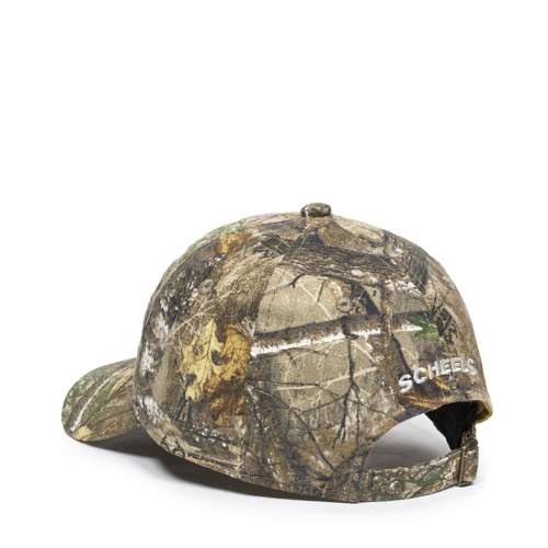 Adult Scheels Outfitters Logo Camo Adjustable Hat
