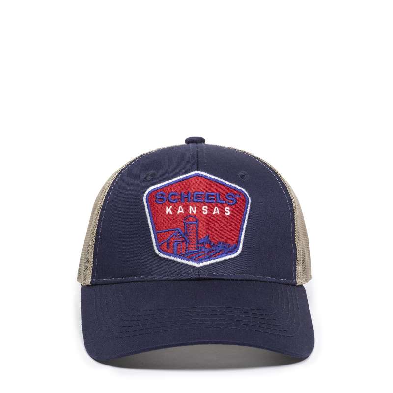 Adult SCHEELS Kansas Patch Snapback Hat