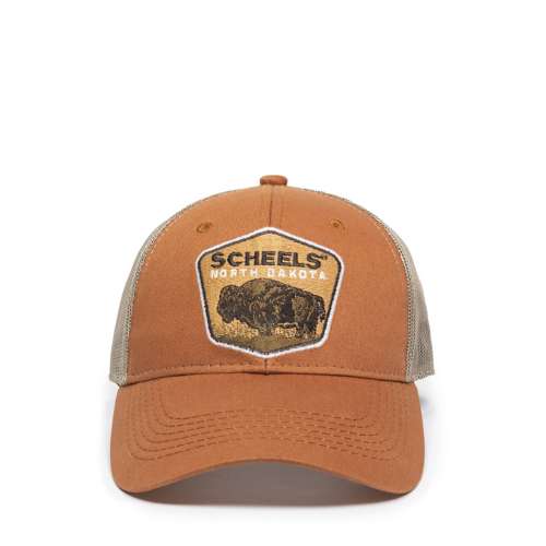 Adult SCHEELS North Dakota Patch Trucker Snapback Hat