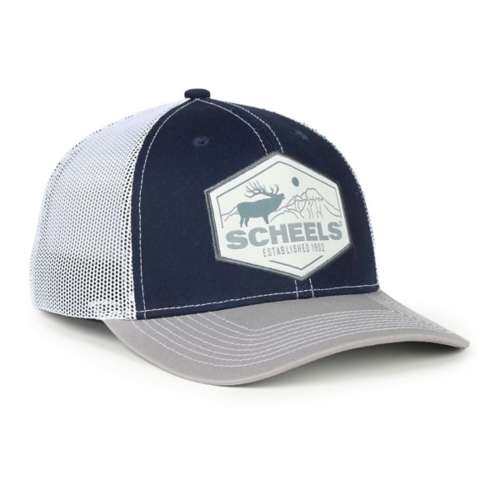 Men's Outdoor Cap Company Scheels Elk Patch Adjustable Hat