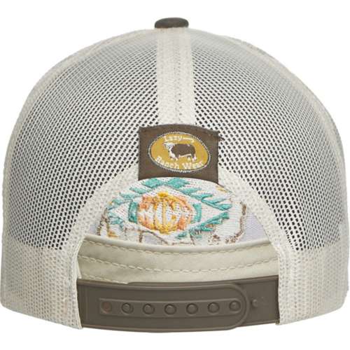 Men's Lazy J Ranch Wear Apache Hereford Bull Snapback Hat