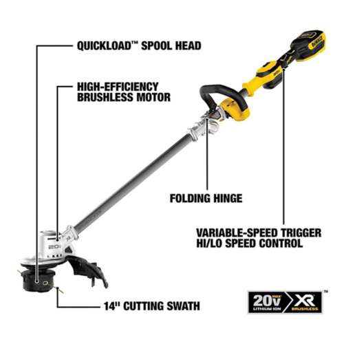 DeWalt 20V MAX 14 in. 20 V Battery String Trimmer Kit (Battery & Charger)