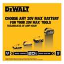 DeWalt 20V MAX DCBL722P1 125 mph 450 CFM 20 V Battery Handheld Blower Kit (Battery & Charger)
