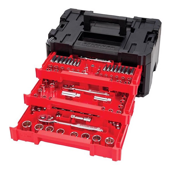 Craftsman Versastack Metric and SAE Mechanic's Tool Set - 262 pc