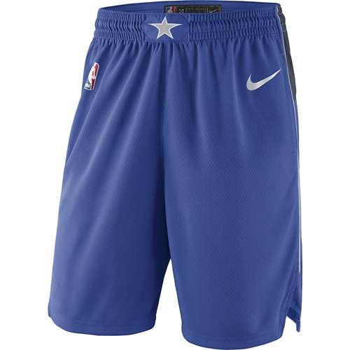 Nike maize Dallas Mavericks Swingman Shorts