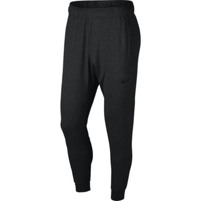 black dri fit joggers