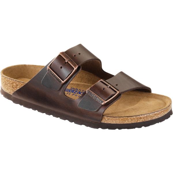 birkenstock arizona brown soft footbed