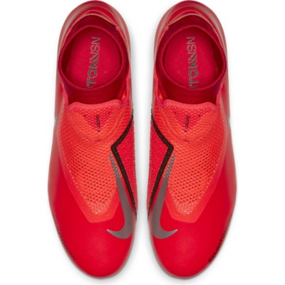 Junior Nike Phantom Vision 2 Academy FG Crimson Black Boots